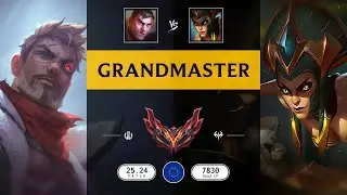 Grandmaster Match: Jayce vs Cassiopeia - EUW server Patch 25.24