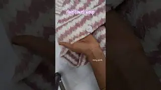 hair wrap towel for quick hair dry.check discription for link 🖇️