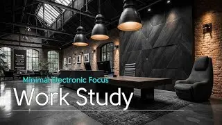 Deep Work Study Music ~ Минимальный Электронный Фокус | Повышение Продуктивности и Потока