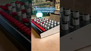 Its pricey but its also 🔥 #melbourneinstruments #analogsynth #synth #moogaudio #shorts