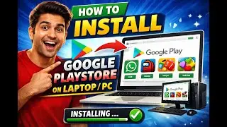 HOW TO INSTALL GOOGLE PLAYSTORE ON LAPTOP / PC