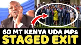 Total SHUTDOWN at Statehouse - Mt Kenya UDA MPs Walked Out On RUTO and ODM -Its Finished!