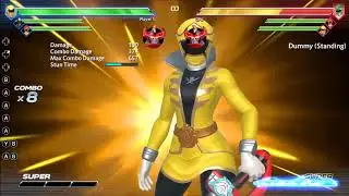 Power Rangers Battle for the Grid: Gia Moran Solo Combo Video