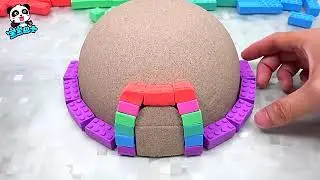 Baby Bus Magic Space Sand: 06 Rainbow Tower Chinese Cartoon