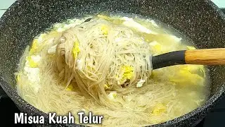 Sarapan Praktis Dan Enak Dengan Misua Kuah Telur