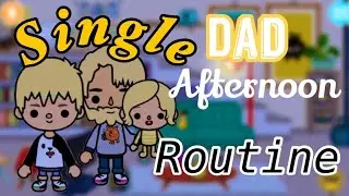 Single Dad afternoon and Night Routine~BASE GAME ONLY| Toca Life Roleplay