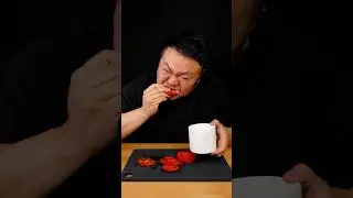 Tomato salt challenge🍅