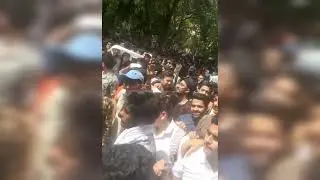 OBE PROTEST | TODAY HUNGER STRIKE | DU ONLINE MODE EXAM