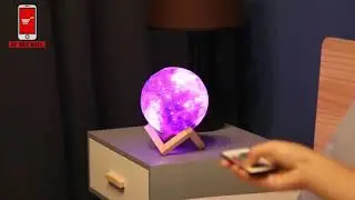 16 COLORS 3D MOON LAMP