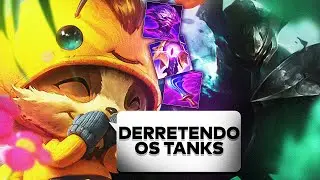 BUILD PARA DERRETER TANKS (TEEMO TANK ON-HIT)