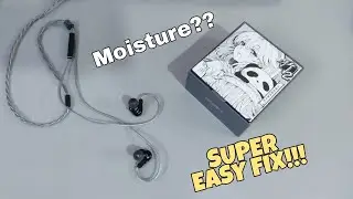 Moondrop Chu 2/ Aria 2 IEMs Moisture Issue Fix!!! No more filter replacement needed!!!
