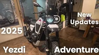 2025 Yezdi Adventure | New LED headlight & Tail Light, TCS, New Colour Schemes 😍