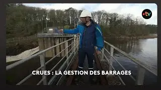 Gestion des barrages :  l'un des plus important barrage de Bretagne est celui du lac de Guerlédan.