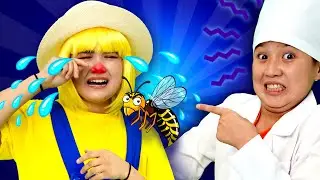 Boo Boo Song - Nursery Rhymes & Kids Songs | Hahatoons Songs
