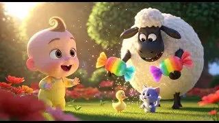 Baa Baa Black Sheep Counting Candy | Fun Nursery Rhyme for Kids | Learning and Sweet Fun