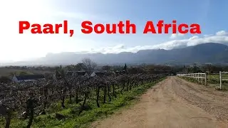 4k - Stroll around Picardie Guest Farm in Paarl, South Africa