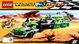 LEGO instructions - World Racers - 8864 - Desert of Destruction (Book 3)
