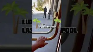LUXOR HOTEL POOL IN LAS VEGAS - get your freebies #luxor #lasvegashotels #lasvegaspools #luxorpool