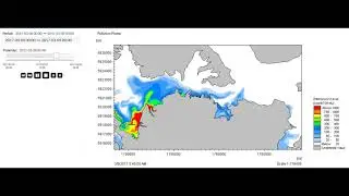 Pollution Plume; Auckland's Waitemata Harbour. #WestWards #KenTurner #Waitemate