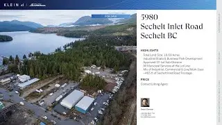 Industrial Development Land for Sale - Sechelt BC