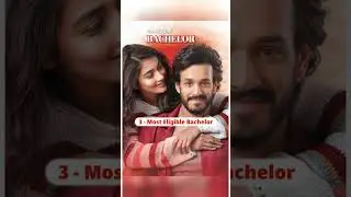 Akhil Akkineni Top 5 Blockbuster Movies in Hindi Dubbed 😍🔥 #shorts