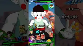 world raid co-op battle with new tien and chiatzu unit in dragon ball legends #mvkgaming #goku
