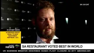 SA restaurant voted best in the world