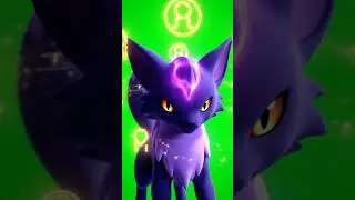 A Mysterious Purple Creature Appears 😈✨ #Shorts