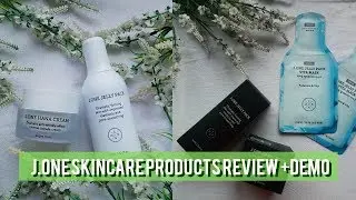 J.ONE Skincare Review & Demo | Jelly Pack + Hana Cream + Vita Mask