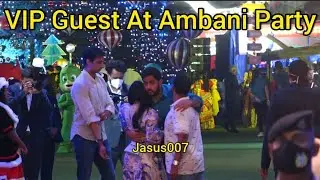 Vip Guest At MUKESH AMBANI GRANDSON PRITHVI AMBANI  2ND BIRTHDAY CELEBRATION.