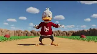 Dizzy Duck Dance 🦆🎵 | Fun Kids Song & Nursery Rhyme | Farm Animal Dance Adventure