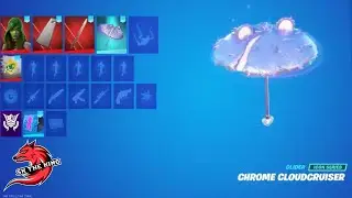 New Chrome CloudCruiser Glider In-Game Gameplay On Fortnite!!
