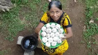 Healthy Village Foods ❤ Garlic Curry prepared in my Village by my Mom
