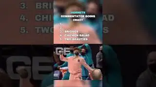 Top 5 Hornets Commentator Moments