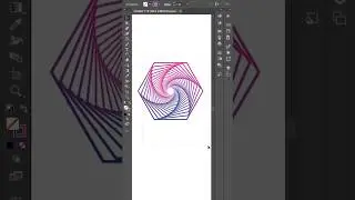 How to transform effect  strock line in adobe illustrator #transformeffect #graphicdesigntutorial