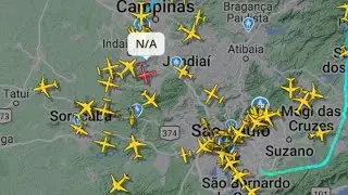 Brazilian airplane crash footage flight radar | August 9, 2024