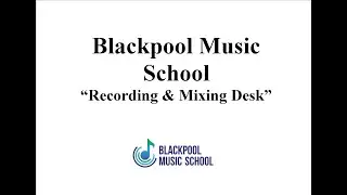 Blackpool Music School Recording Equipment (Micro Tour).   BMS.  BMA. Green screened studio