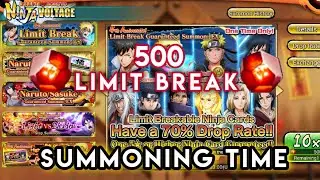 NxB NV | 500 Shino Limit Break Guaranteed Summon | Naruto x Boruto Ninja Voltage