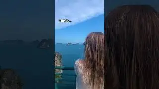 Breathtaking views from the viewpoint at Hong Island 🏝️✨ Nature at its finest!