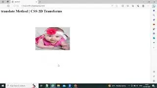 The translate() Method | CSS 2D Transforms