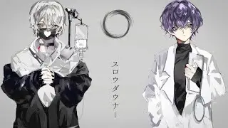 スロウダウナー / ろくろ - 吉沢ぽわ×Mqki.【歌ってみた】