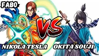 Nikola Tesla vs. OKITA Souji (Resubido) | Shuumatsu no Valkyrie | FABO