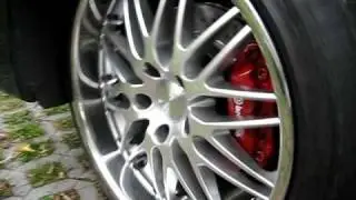 Brembo GT 2tlg. Bremsscheibe hinter Breyton Spirit 9x19 am BMW e46