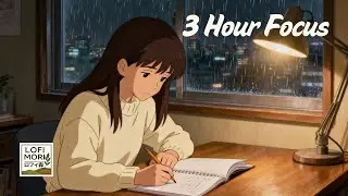 3 Hour Lofi Study Beats | Focus Music, Copyright Free