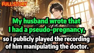 My husband wrote that I had a pseudo-pregnancy, so I publicly played the recording of him......
