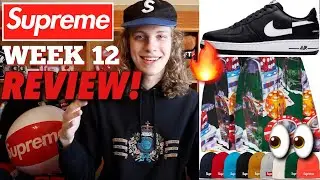 Supreme Shoe Of The Year? Supreme F/W '18 Week 12 Drop Review!