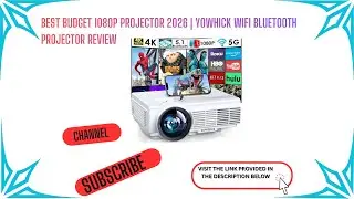 This Mini Projector Is Shockingly Good | YOWHICK 1080P Outdoor Projector