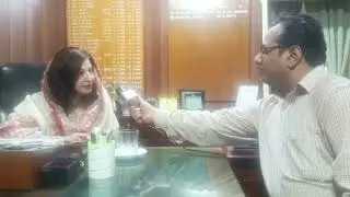 Nauman Malik interview Professor Dr Samra Amir Principal Queen Marry College for Women Lahore 