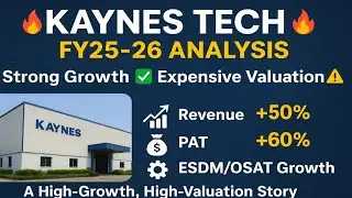 Kaynes Tech FY25-26: Explosive Growth, Sky-High Valuation! 💥📈 #Kaynes Tech Co