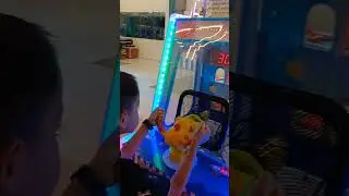 Little Gamer in Action 🎮 | Kid Playing Arcade Shooting Game! ⚡Mini Gamer Energy